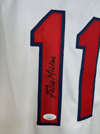 Felix Millan autographed signed jersey MLB Atlanta Braves JSA COA