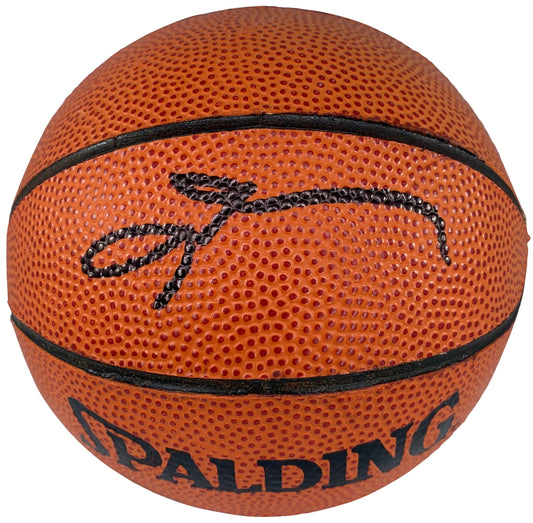 Allen Iverson autograph signed authentic mini basketball Philadelphia 76ers PSA