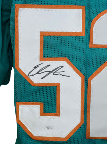 ELANDON ROBERTS SIGNED CUSTOM BLUE PRO STYLE AUTOGRAPHED JERSEY PSA COA