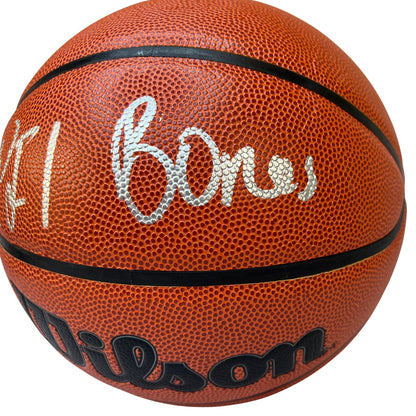 Bones Hyland and Michael Porter Jr. autographed dual signed basketball NBA Denver Nuggets JSA COA