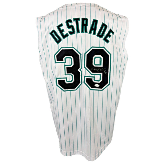 Orestes Destrade autographed signed jersey MLB Florida Marlins JSA COA