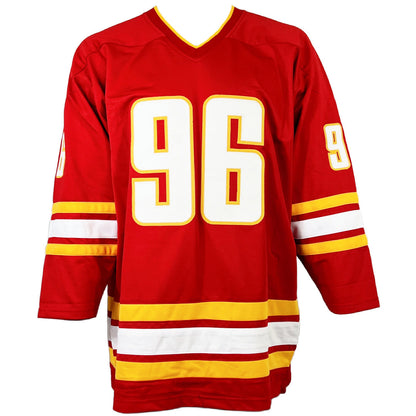 Andrei Kuzmenko autographed signed jersey autographed Calgary Flames JSA COA