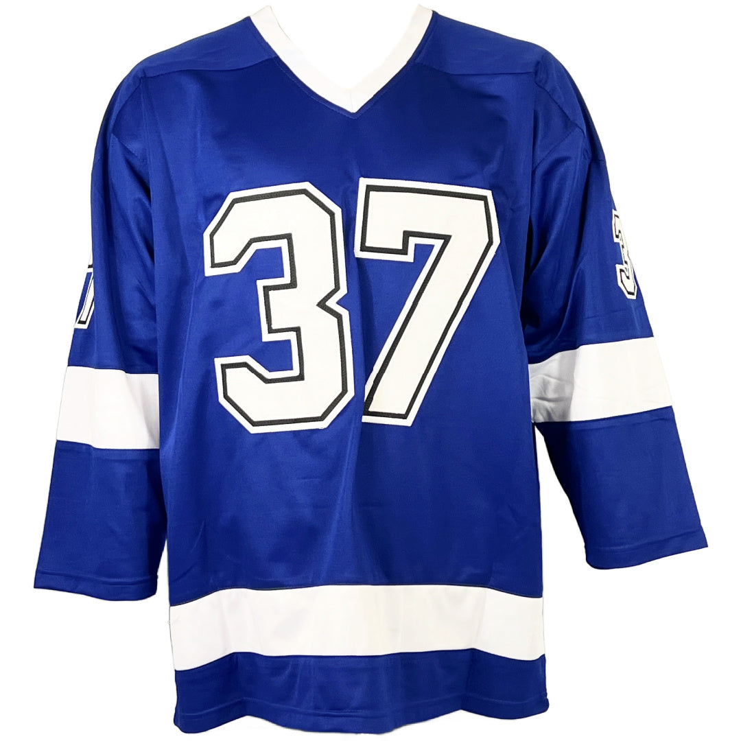 Yanni Gourde autographed signed jersey NHL Tampa Bay Lightning JSA COA
