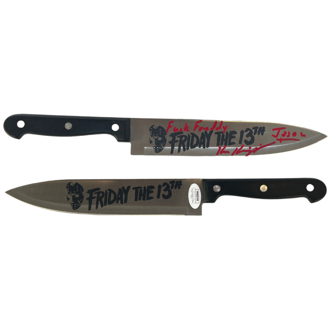Ken Kirzinger autographed signed inscribed Knife JSA COA Freddy vs. Jason