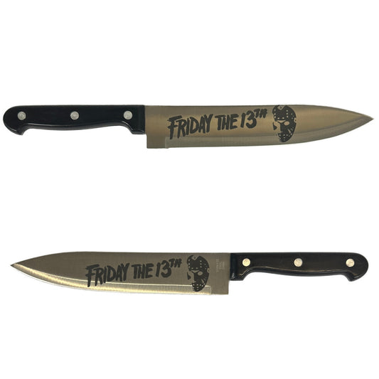 Custom engraved Friday the Thirteenth knife