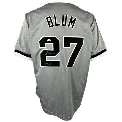 Geoff Blum autographed signed inscribed professional jersey JSA COA