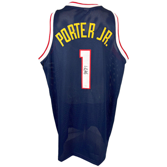 Michael Porter Jr. autographed signed professional jersey JSA COA