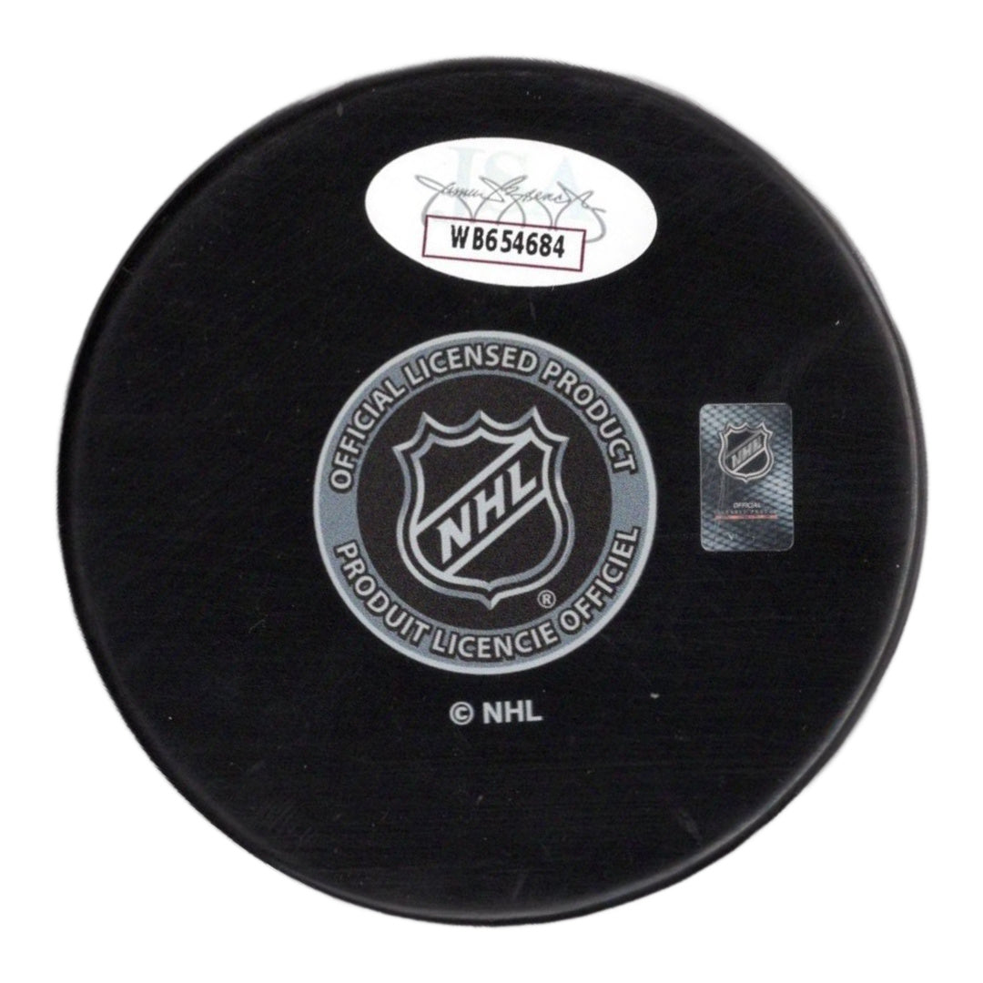 Roman Josi autographed signed puck NHL Nashville Predators JSA COA