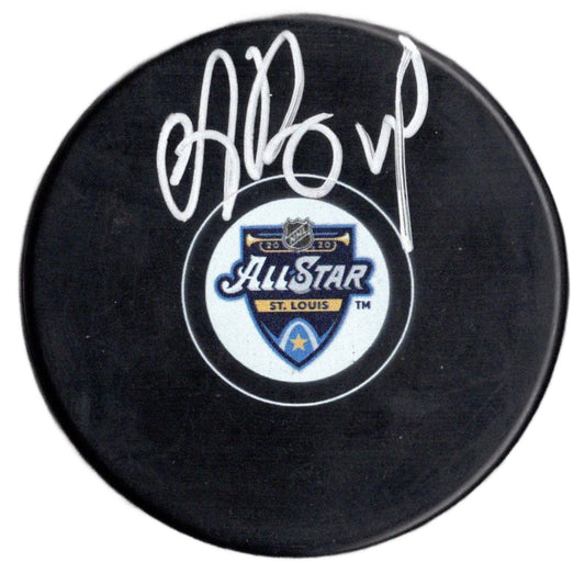Andrei Vasilevskiy autographed signed All Star puck Tampa Bay Lightning JSA COA