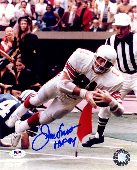 Jackie Smith autographed signed inscribed 8x10 photo NFL St. Louis Cardinals PSA