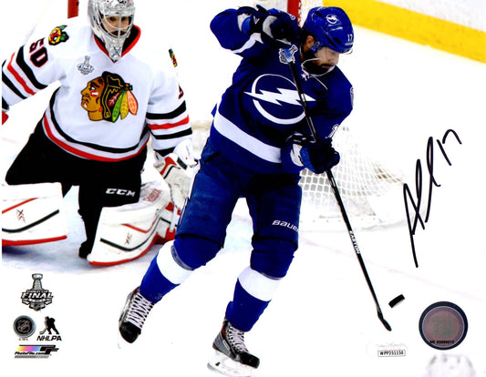 Alex Killorn autographed signed 8x10 photo NHL Tampa Bay Lightning JSA COA