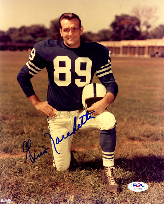 Gino Marchetti autographed signed 8x10 NFL photo Baltimore Colts PSA COA