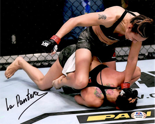 Antonina Shevchenko autographed signed 8x10 photo UFC PSA COA La Pantera