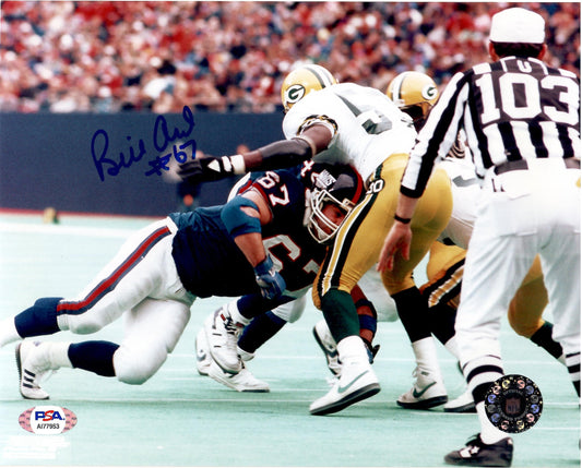 Bill Ard autographed signed 8x10 photo NFL New York Giants PSA COA