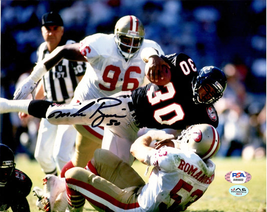 Mike Rozier autographed signed 8x10 photo NFL Atlanta Falcons PSA COA