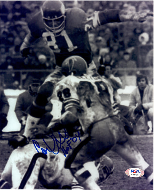 Carl Eller autographed signed inscribed 8x10 photo NFL Minnesota Vikings PSA