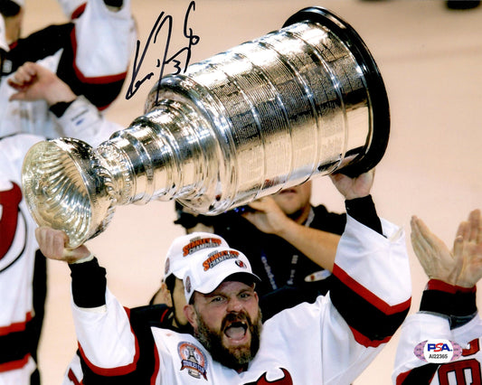 Ken Daneyko autographed signed 8x10 photo NHL New Jersey Devils PSA COA