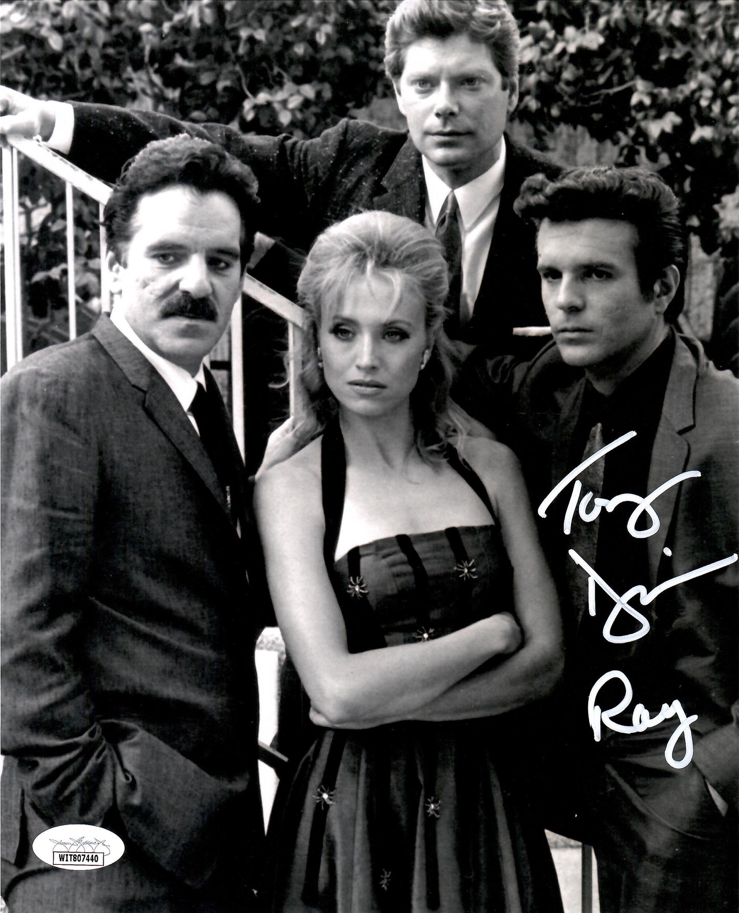 Tony Denison autographed signed inscribed 8x10 photo Crime Story JSA Witness Ray