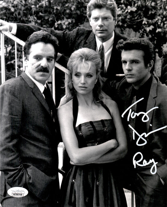 Tony Denison autographed signed inscribed 8x10 photo Crime Story JSA Witness Ray