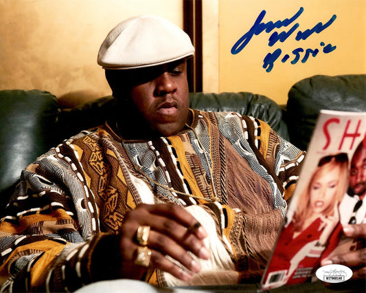 Jamal Woolard autographed signed inscribed 8x10 photo Notorious JSA Biggie