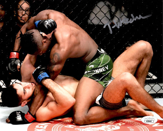 Terrence McKinney autographed signed 8x10 photo UFC JSA COA MMA