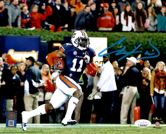 Chris Davis Jr. autographed signed 8x10 NFL Auburn Tigers JSA COA