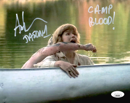 Ari Lehman signed inscribed 8x10 photo Friday The 13th JSA COA Jason Voorhees