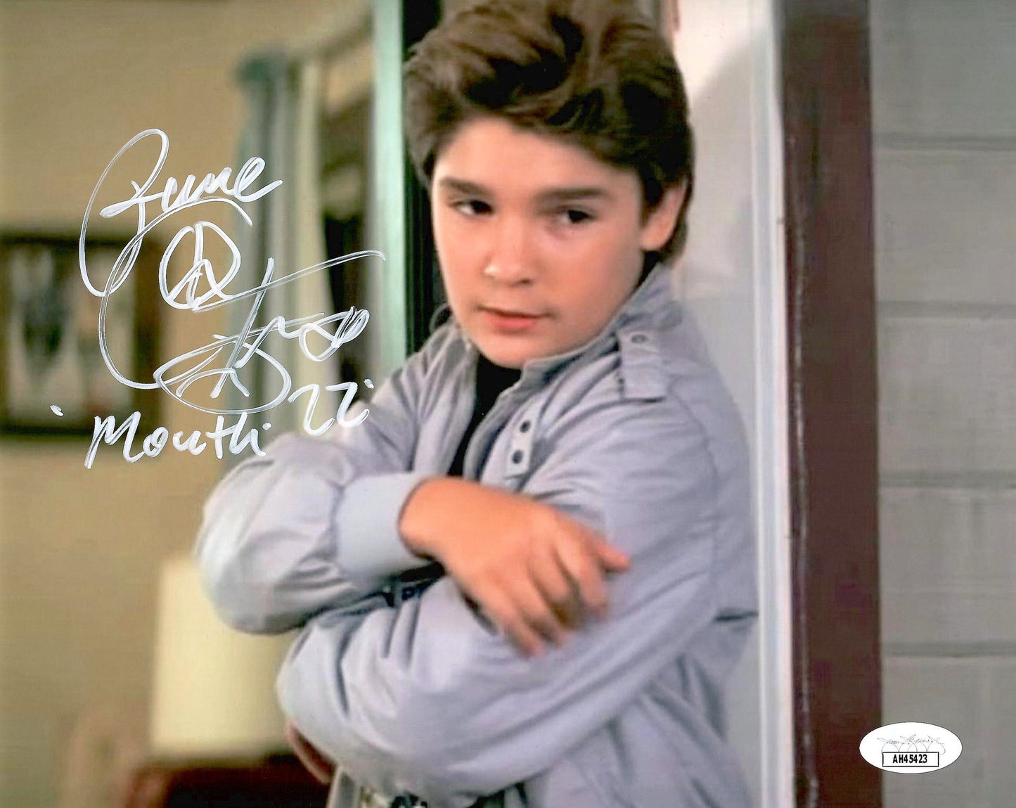 Corey Feldman autographed signed inscribed 8x10 photo JSA COA The Goonies Mouth