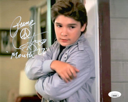 Corey Feldman autographed signed inscribed 8x10 photo JSA COA The Goonies Mouth