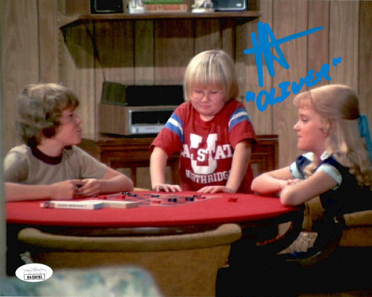 Robbie Rist autographed signed inscribed 8x10 photo The Brady Bunch JSA COA