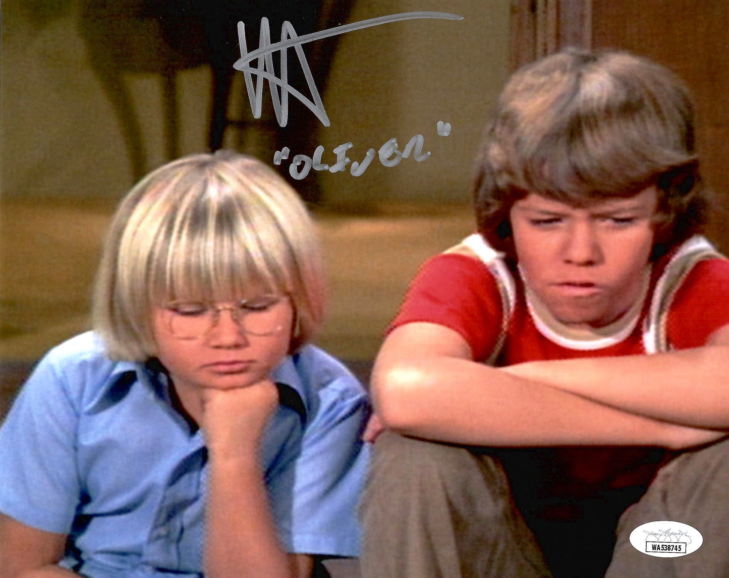 Robbie Rist autographed signed inscribed 8x10 photo The Brady Bunch JSA COA