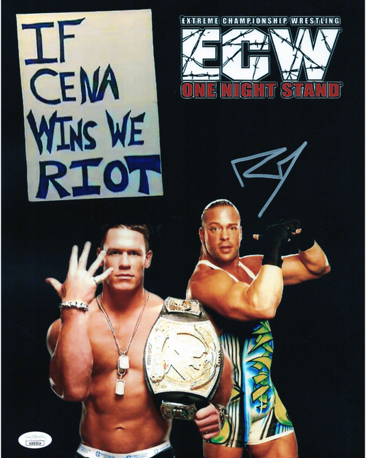 ECW WWE Rob Van Dam RVD Autographed Signed 11x14 PhotoJSA COA
