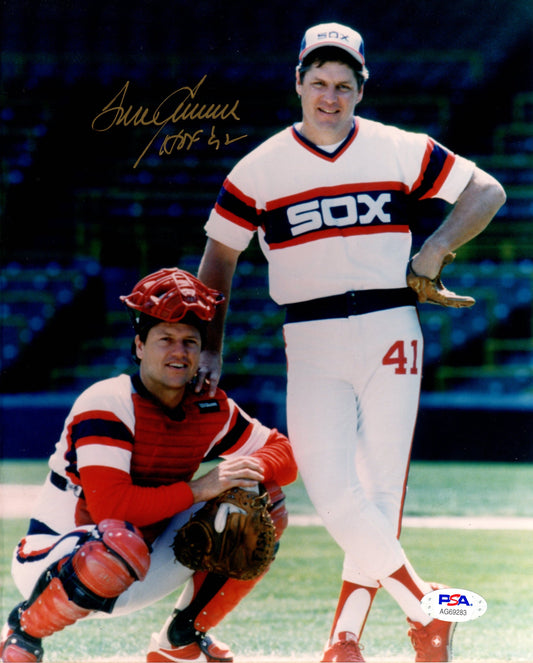 Tom Seaver autographed signed inscribed 8x10 photo MLB Chicago White Sox PSA