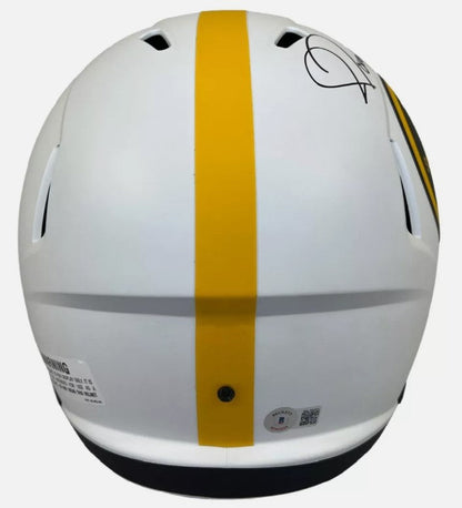 Jerome Bettis autographed signed helmet NFL Pittsburgh Steelers BAS