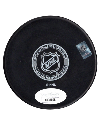 NHL New York Rangers Mika Zibanejad Autographed Signed Puck JSA COA