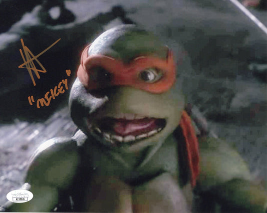Robbie Rist autographed inscribed 8x10 photo JSA Teenage Mutant Ninja Turtles