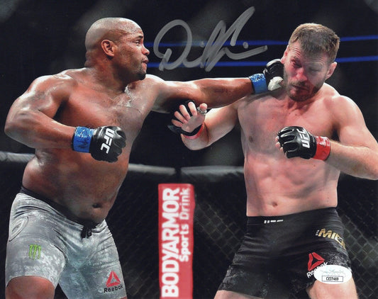 Daniel Cormier autographed signed 8x10 photo UFC JSA COA Stipe Miocic